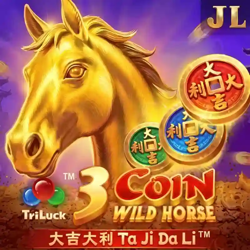 Giao diện trò chơi nổ hũ 3 Xu Ngựa Hoang tại vswin